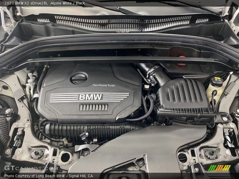 Alpine White / Black 2020 BMW X2 sDrive28i