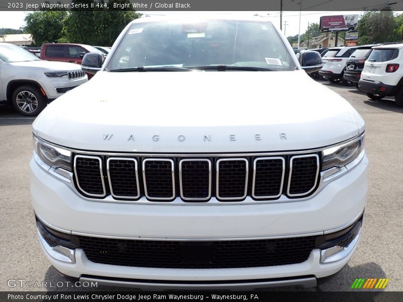 Bright White / Global Black 2023 Jeep Wagoneer Series II 4x4