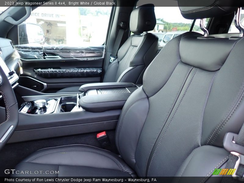 Bright White / Global Black 2023 Jeep Wagoneer Series II 4x4