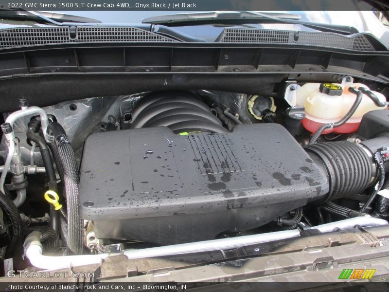 Onyx Black / Jet Black 2022 GMC Sierra 1500 SLT Crew Cab 4WD