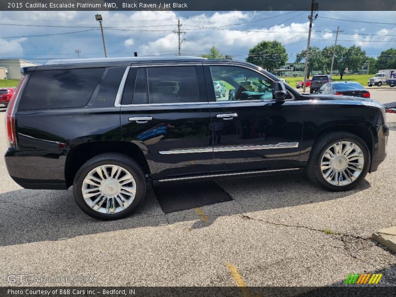 Black Raven / Jet Black 2015 Cadillac Escalade Platinum 4WD