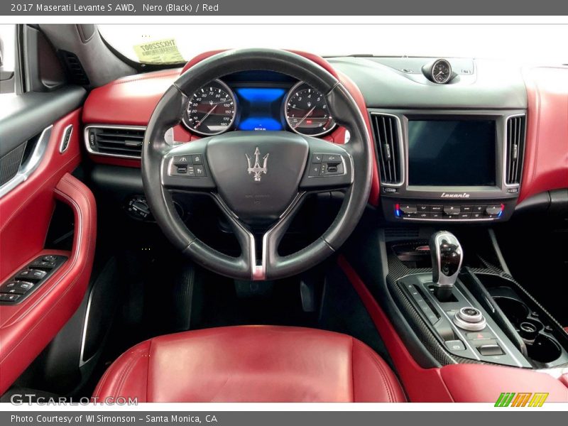 Dashboard of 2017 Levante S AWD