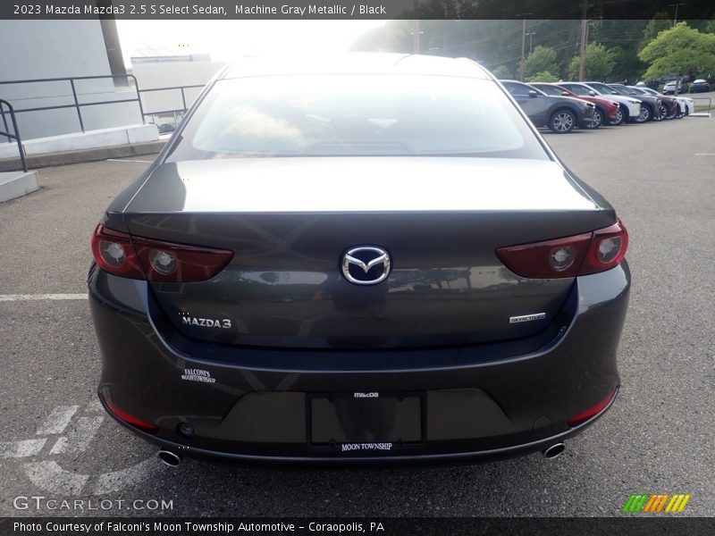 Machine Gray Metallic / Black 2023 Mazda Mazda3 2.5 S Select Sedan