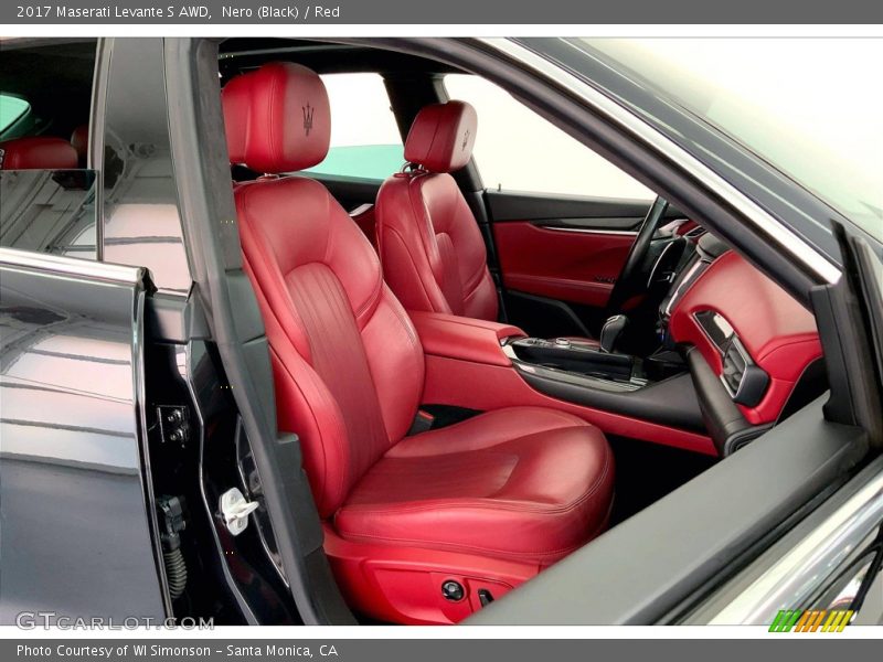  2017 Levante S AWD Red Interior