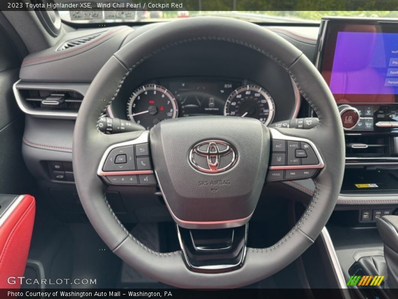  2023 Highlander XSE Steering Wheel
