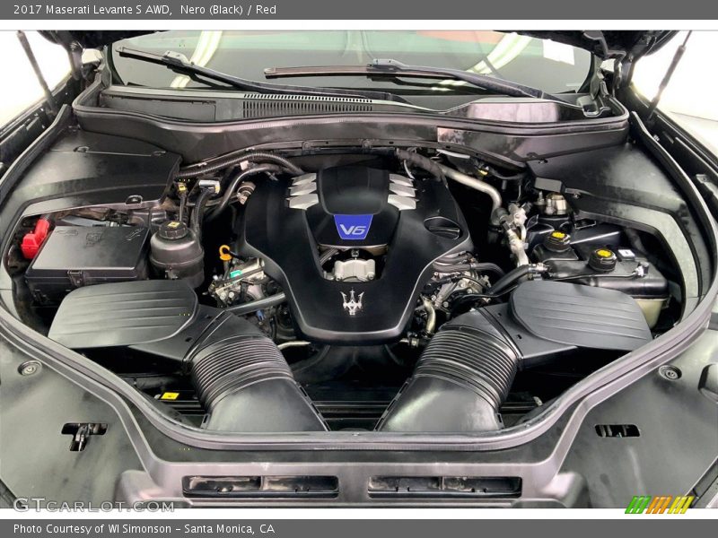  2017 Levante S AWD Engine - 3.0 Liter Twin-Turbocharged DOHC 24-Valve VVT V6