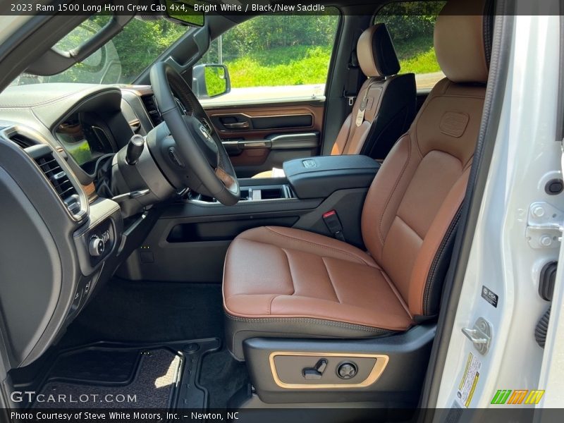 Front Seat of 2023 1500 Long Horn Crew Cab 4x4