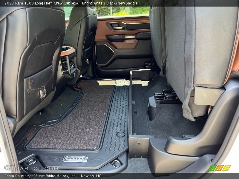 Rear Seat of 2023 1500 Long Horn Crew Cab 4x4