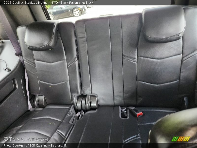 Rear Seat of 2015 Escalade Platinum 4WD