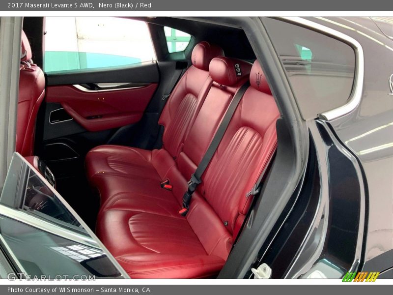 Rear Seat of 2017 Levante S AWD