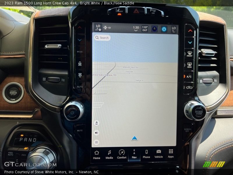 Navigation of 2023 1500 Long Horn Crew Cab 4x4