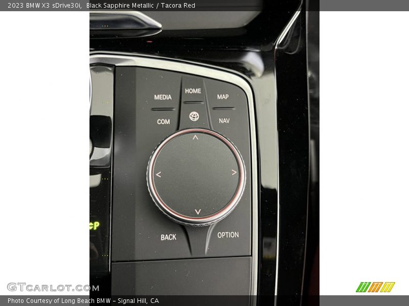 Controls of 2023 X3 sDrive30i