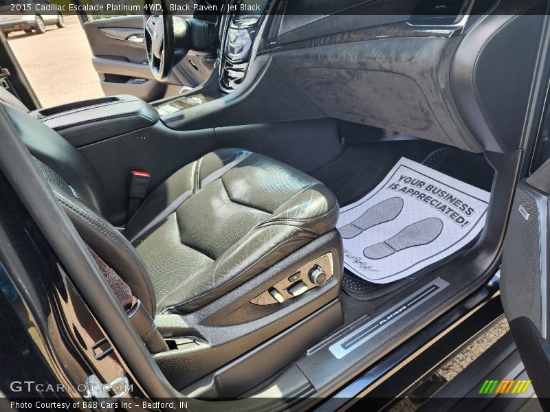 Black Raven / Jet Black 2015 Cadillac Escalade Platinum 4WD