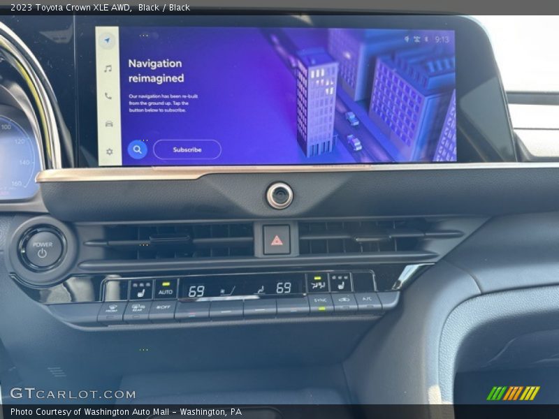 Controls of 2023 Crown XLE AWD