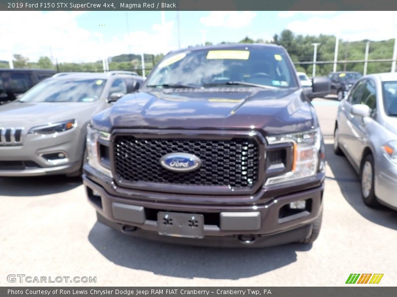 Magma Red / Black 2019 Ford F150 STX SuperCrew 4x4