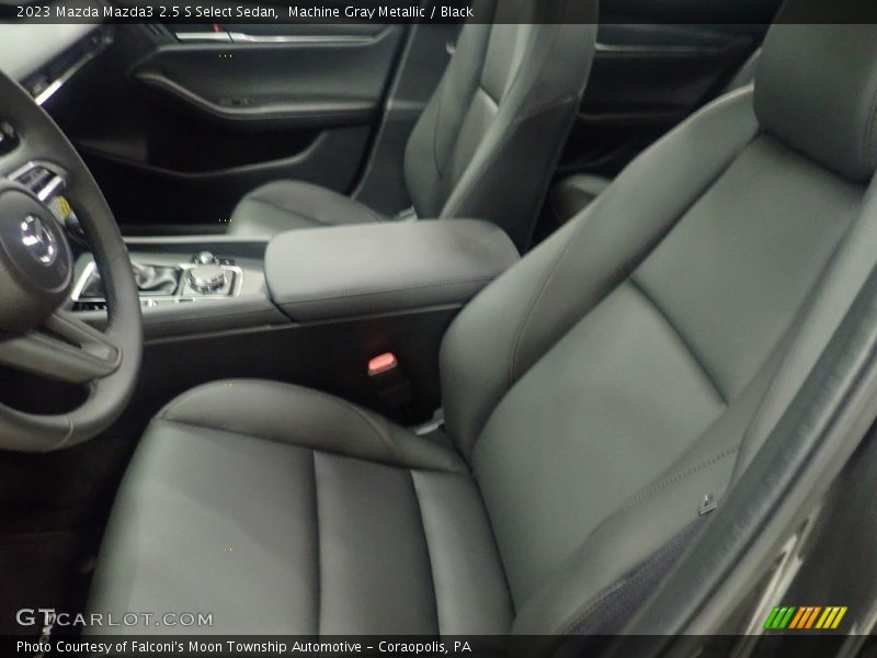 Machine Gray Metallic / Black 2023 Mazda Mazda3 2.5 S Select Sedan