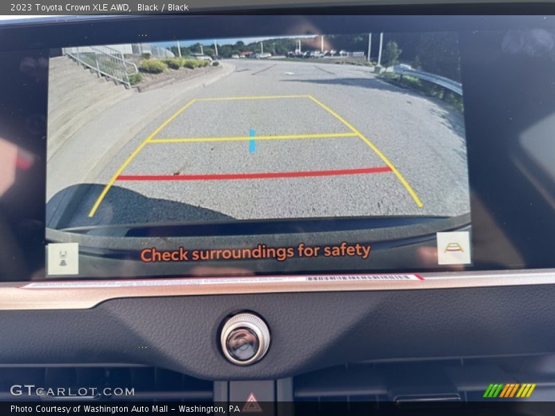 Controls of 2023 Crown XLE AWD