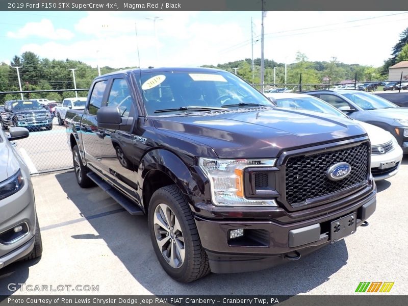 Magma Red / Black 2019 Ford F150 STX SuperCrew 4x4
