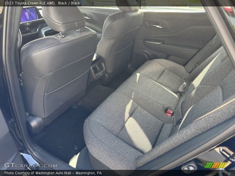 Rear Seat of 2023 Crown XLE AWD