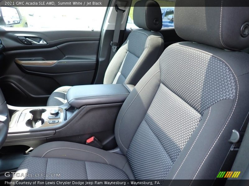 Front Seat of 2021 Acadia SLE AWD