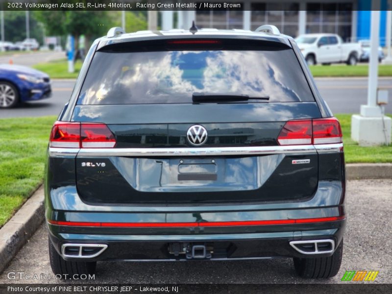 Racing Green Metallic / Mauro Brown 2022 Volkswagen Atlas SEL R-Line 4Motion