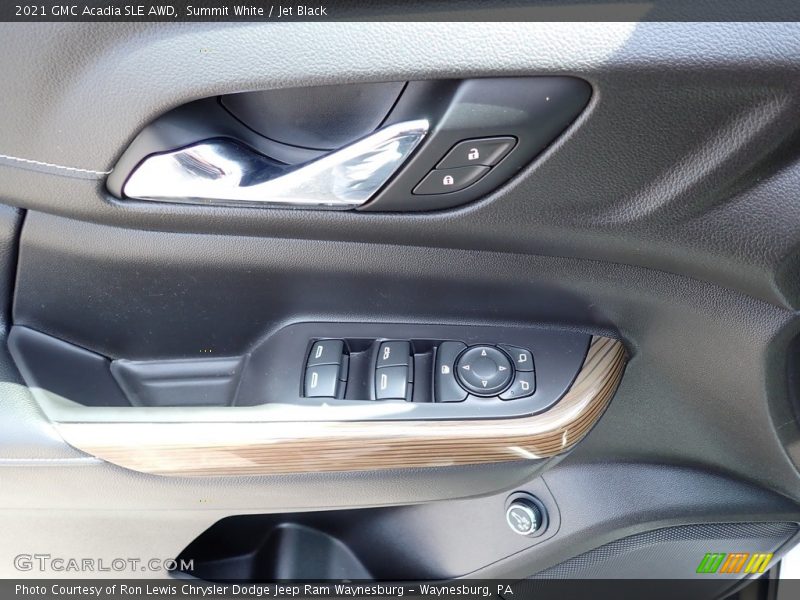 Door Panel of 2021 Acadia SLE AWD