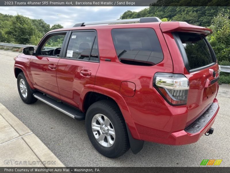  2023 4Runner SR5 Premium 4x4 Barcelona Red Metallic
