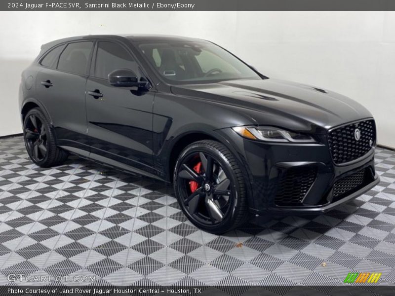Front 3/4 View of 2024 F-PACE SVR