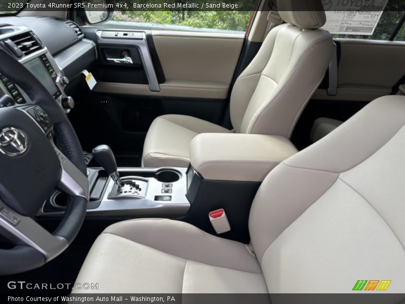 Front Seat of 2023 4Runner SR5 Premium 4x4