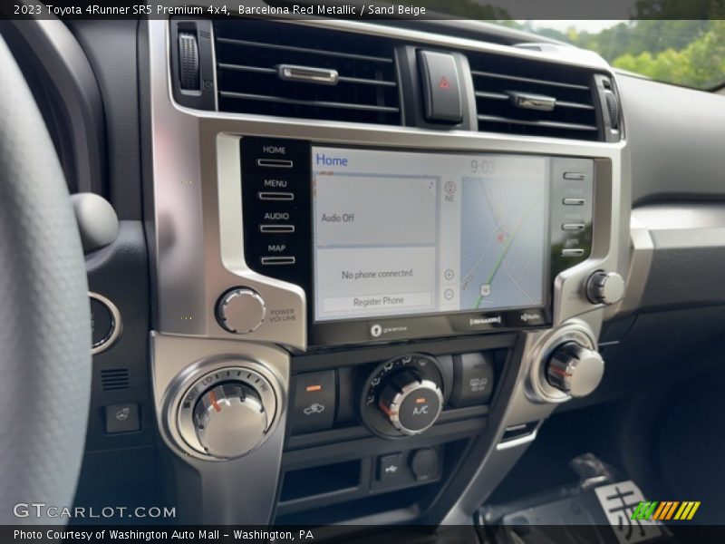 Controls of 2023 4Runner SR5 Premium 4x4