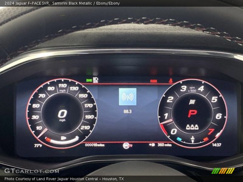  2024 F-PACE SVR SVR Gauges