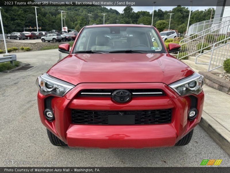 Barcelona Red Metallic / Sand Beige 2023 Toyota 4Runner SR5 Premium 4x4