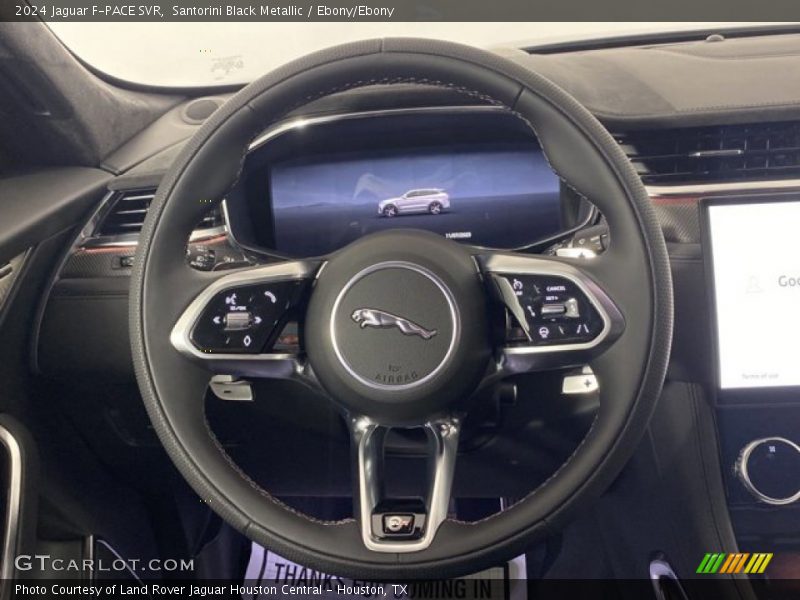  2024 F-PACE SVR Steering Wheel