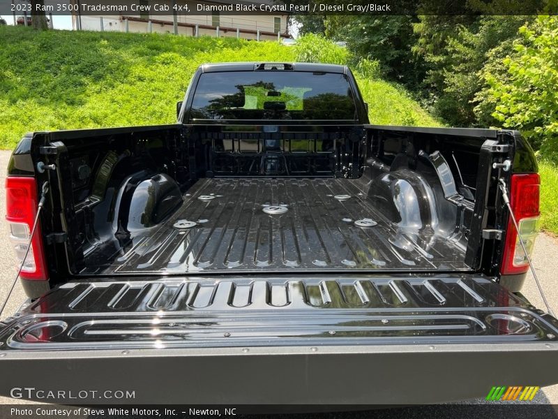 Diamond Black Crystal Pearl / Diesel Gray/Black 2023 Ram 3500 Tradesman Crew Cab 4x4