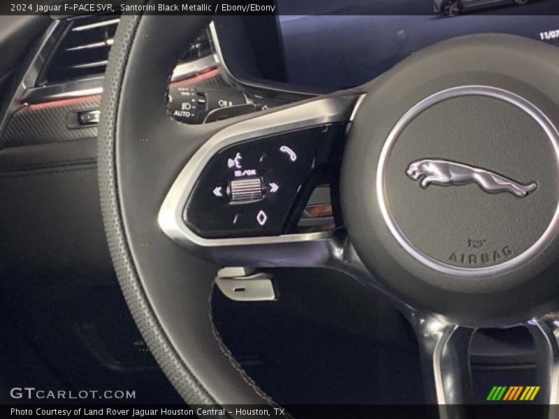  2024 F-PACE SVR Steering Wheel