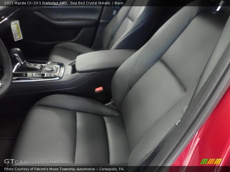 Soul Red Crystal Metallic / Black 2023 Mazda CX-30 S Preferred AWD
