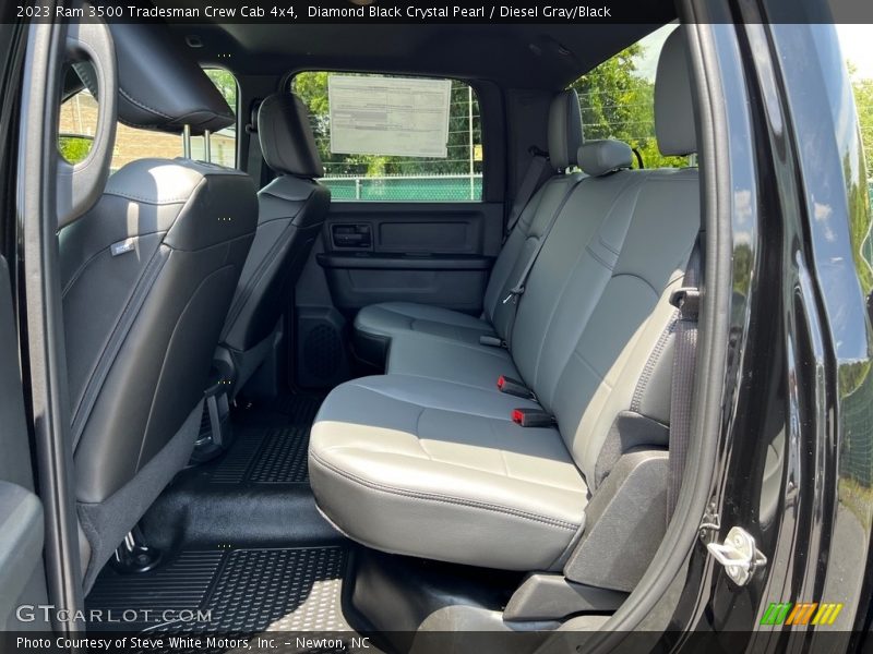 Diamond Black Crystal Pearl / Diesel Gray/Black 2023 Ram 3500 Tradesman Crew Cab 4x4