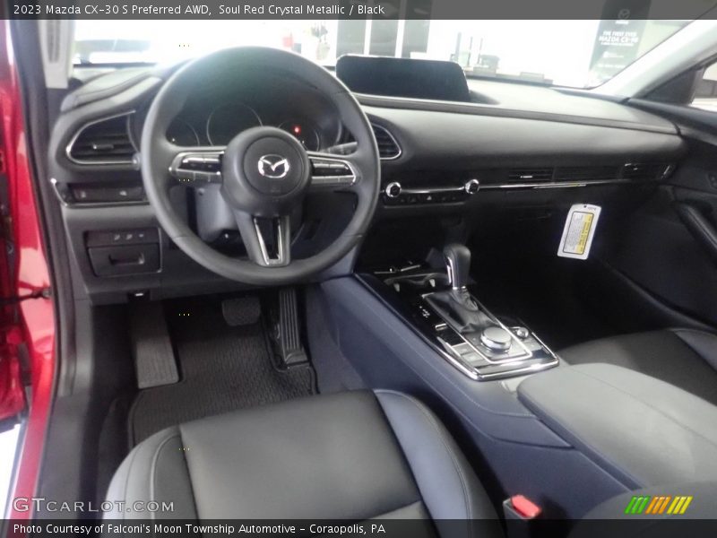 Soul Red Crystal Metallic / Black 2023 Mazda CX-30 S Preferred AWD