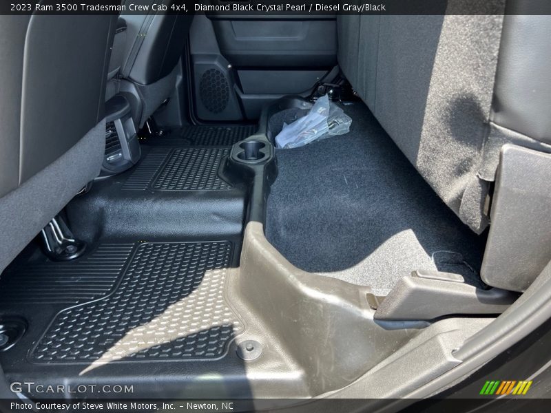 Diamond Black Crystal Pearl / Diesel Gray/Black 2023 Ram 3500 Tradesman Crew Cab 4x4