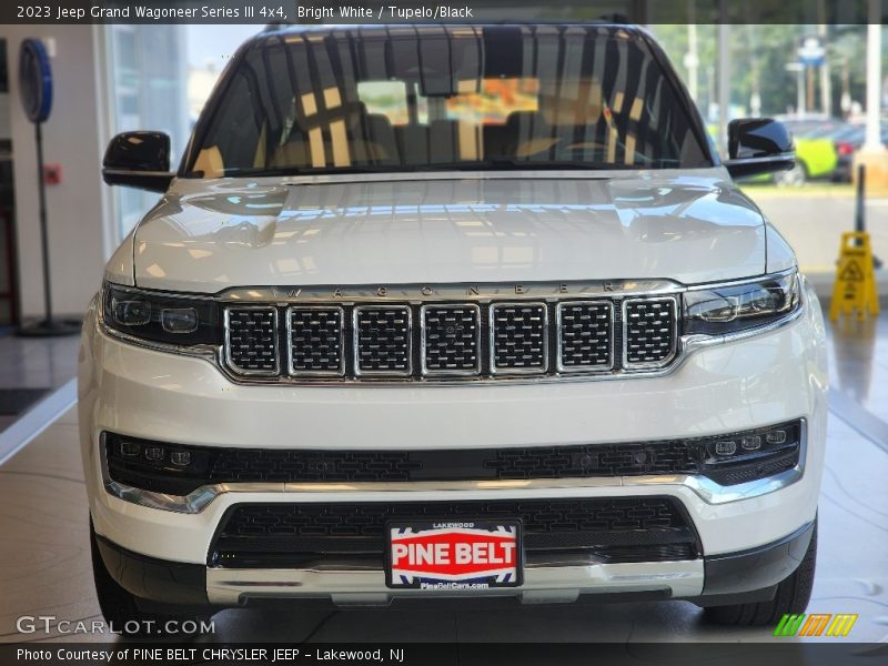 Bright White / Tupelo/Black 2023 Jeep Grand Wagoneer Series III 4x4