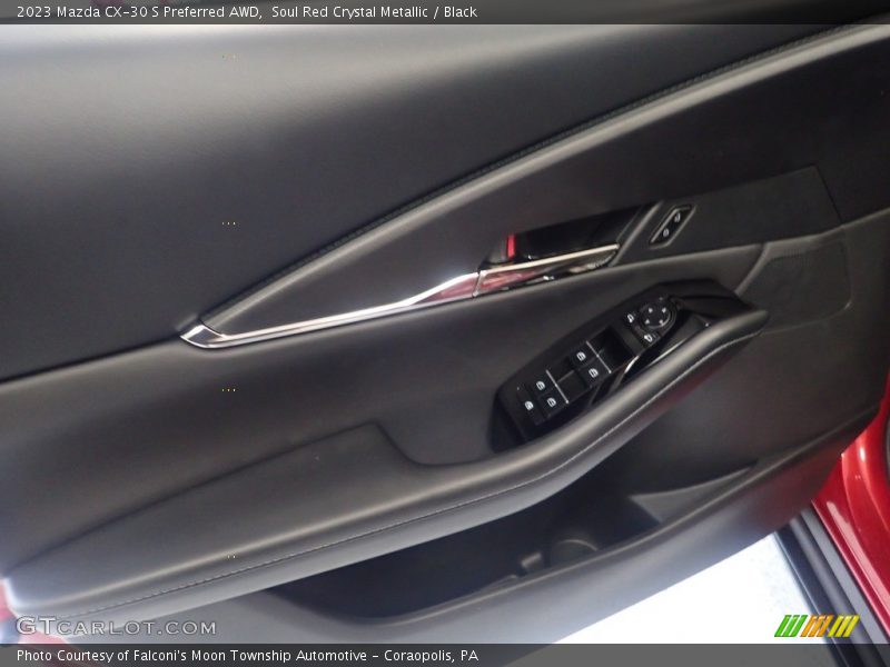 Soul Red Crystal Metallic / Black 2023 Mazda CX-30 S Preferred AWD