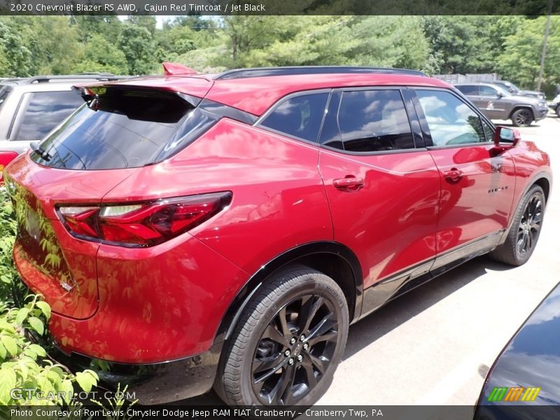 Cajun Red Tintcoat / Jet Black 2020 Chevrolet Blazer RS AWD