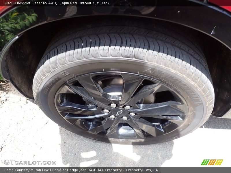 Cajun Red Tintcoat / Jet Black 2020 Chevrolet Blazer RS AWD