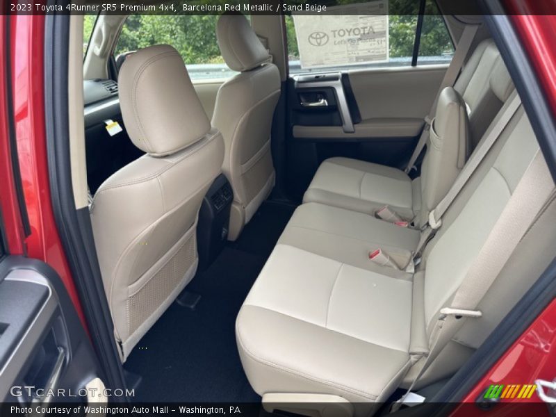 Rear Seat of 2023 4Runner SR5 Premium 4x4