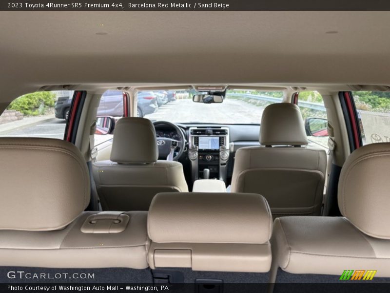 Rear Seat of 2023 4Runner SR5 Premium 4x4