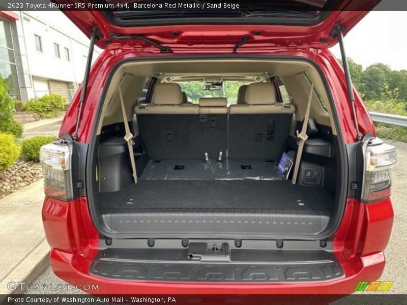  2023 4Runner SR5 Premium 4x4 Trunk