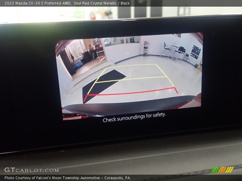 Soul Red Crystal Metallic / Black 2023 Mazda CX-30 S Preferred AWD