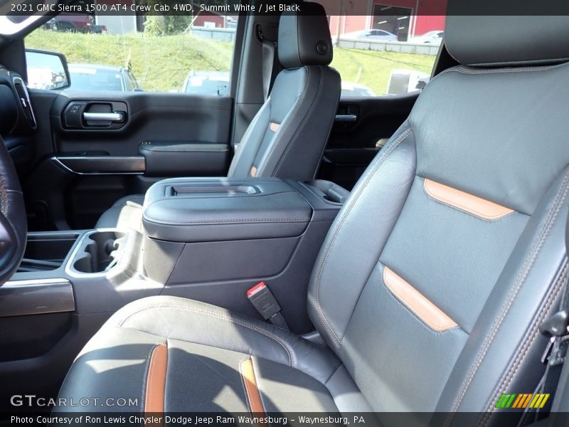 Front Seat of 2021 Sierra 1500 AT4 Crew Cab 4WD