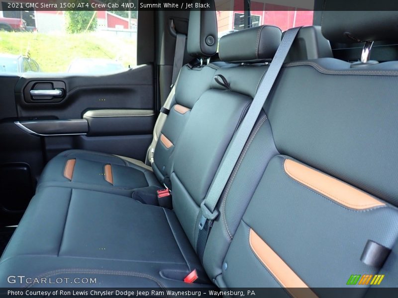 Rear Seat of 2021 Sierra 1500 AT4 Crew Cab 4WD