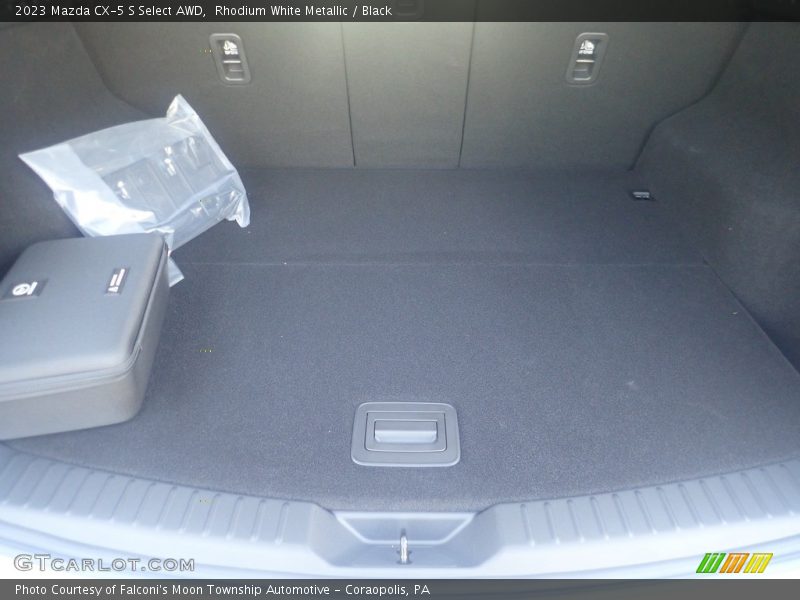 Rhodium White Metallic / Black 2023 Mazda CX-5 S Select AWD